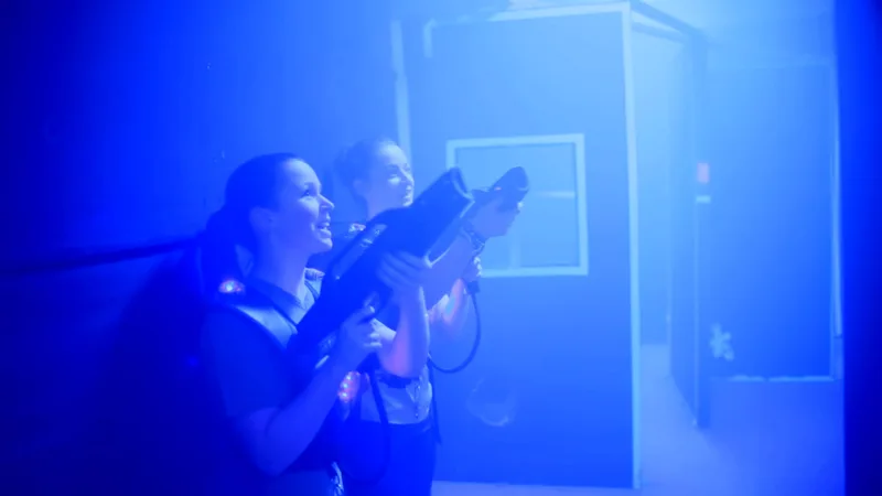 Laser game arena Prague