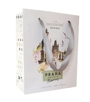 Papier-Geschenktüte mit Schleife